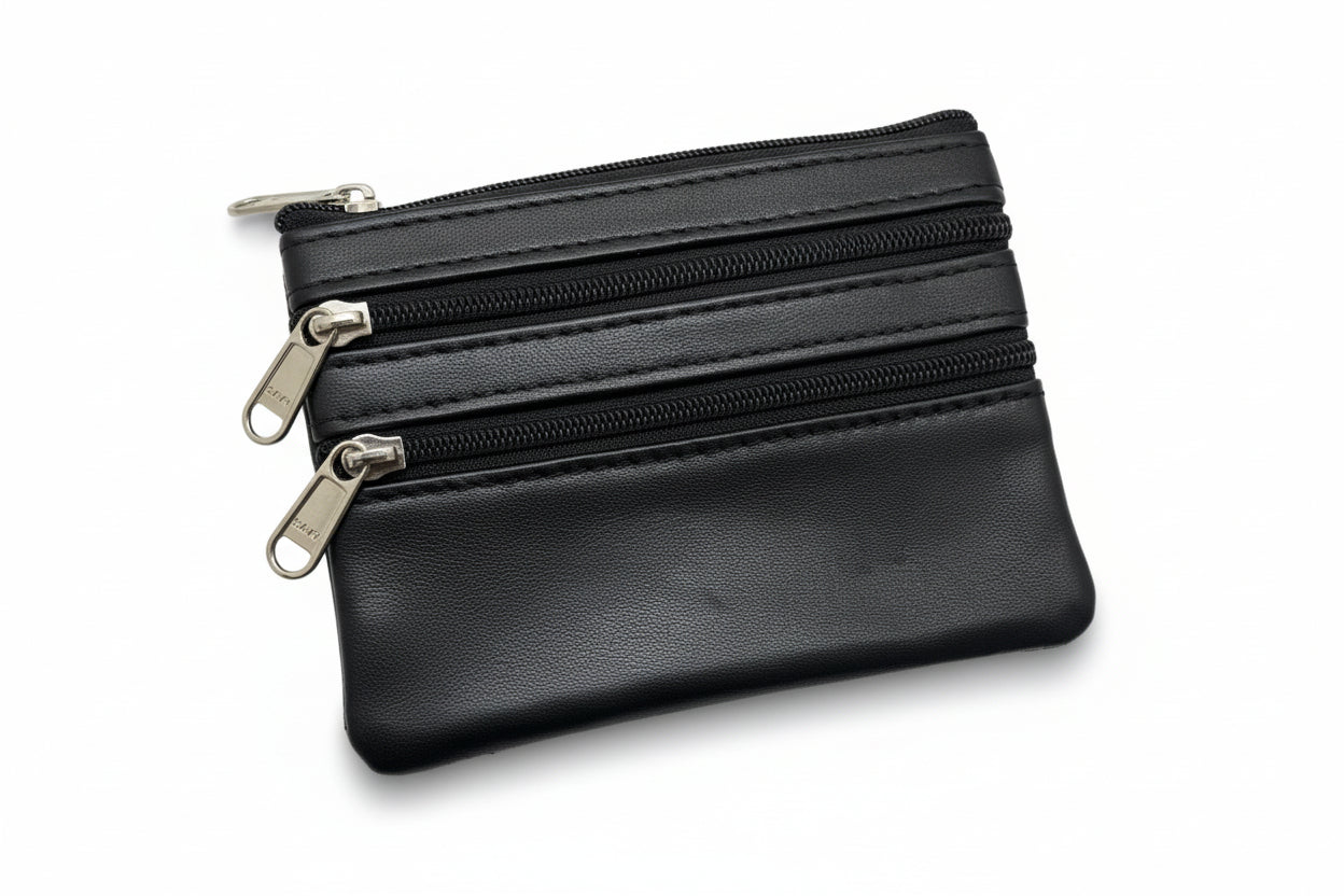 Coin Purse Genuine Leather Organiser Card Holder Pouch Case Wallets Blouse Purse for Women and Girls Pack of one