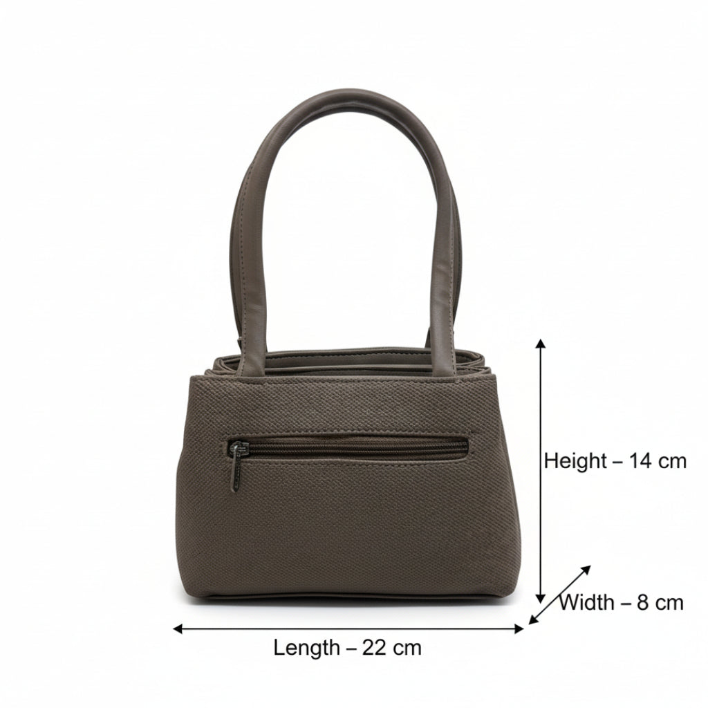 BATUTA HUB Small Hand Bag for Women, PU Leather, Stylish and Lightweight, Top Hand Held Bag