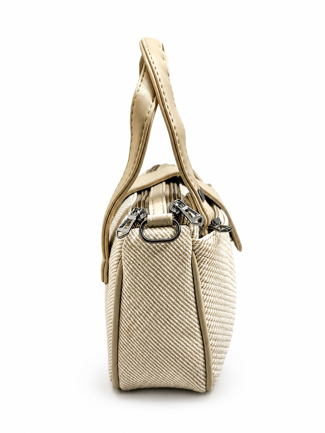 Women’s Stylish Handbag with Detachable Sling Strap | Multi-Pocket Casual Tote Bag for Daily Use