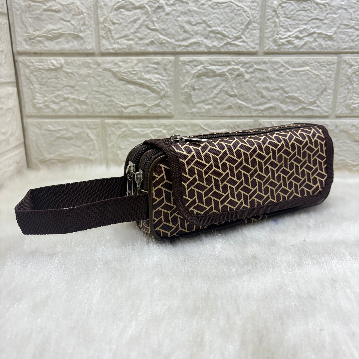 BATUTA HUB Large Size Pencil Case Holder Pouch Pen Bag Marker Stationary Pouch Case 3 Zipper Stationery Case Pen Holde Pencil Pouch