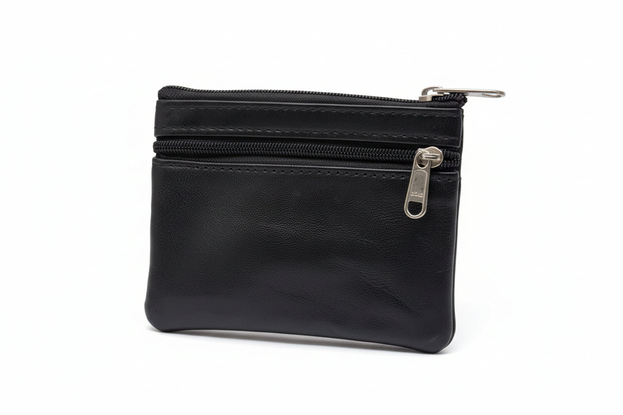 Coin Purse Genuine Leather Organiser Card Holder Pouch Case Wallets Blouse Purse for Women and Girls Pack of one