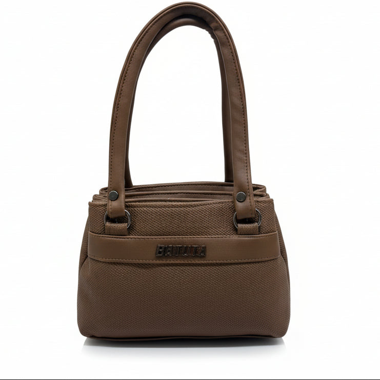 BATUTA HUB Small Hand Bag for Women, PU Leather, Stylish and Lightweight, Top Hand Held Bag