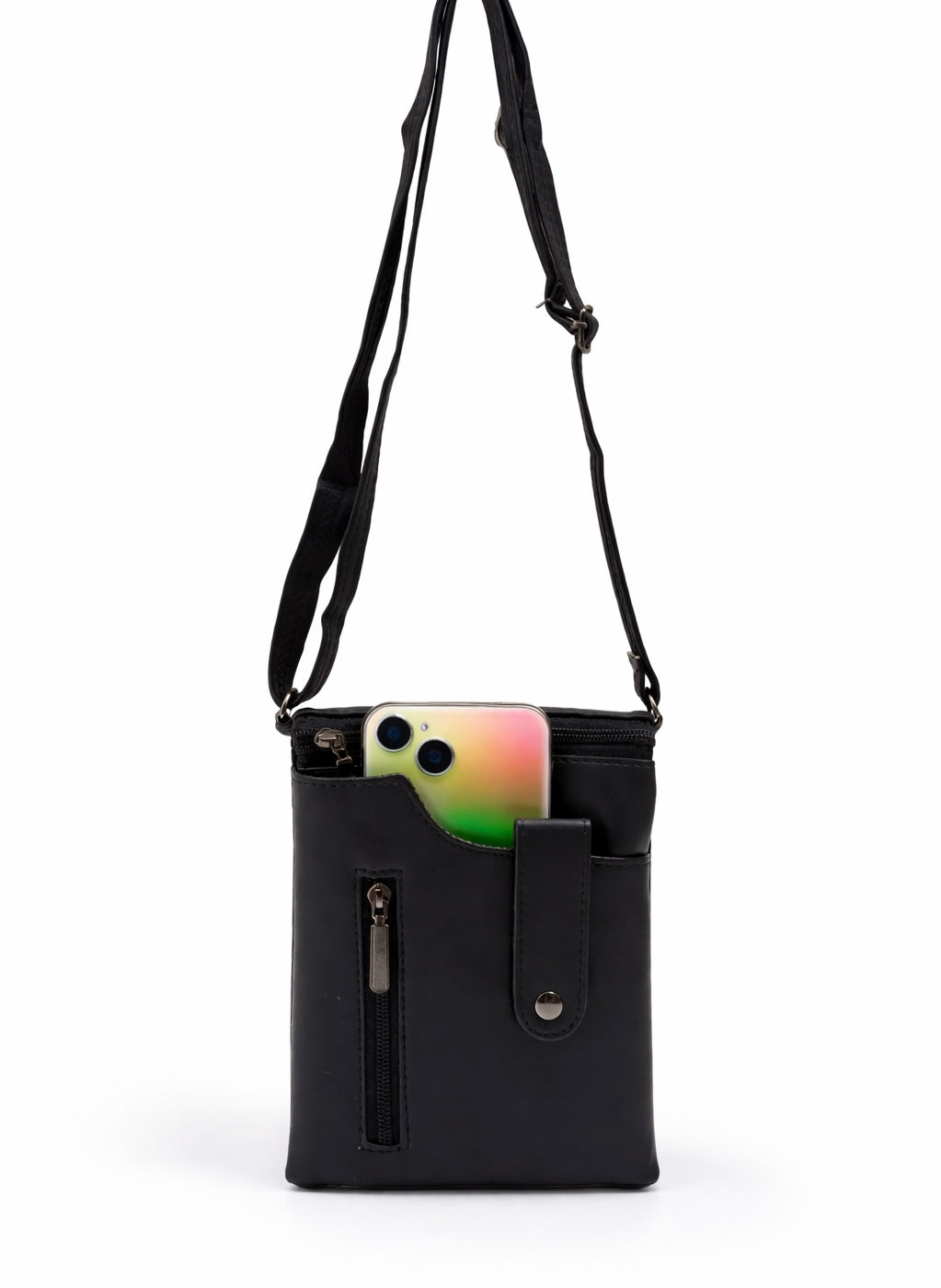BATUTA HUB Women Crossbody Sling Bag | Premium PU Leather Small Side Bag for Girls & Ladies | Adjustable Strap | Multiple Zipper Pockets | Lightweight Daily Use Purse
