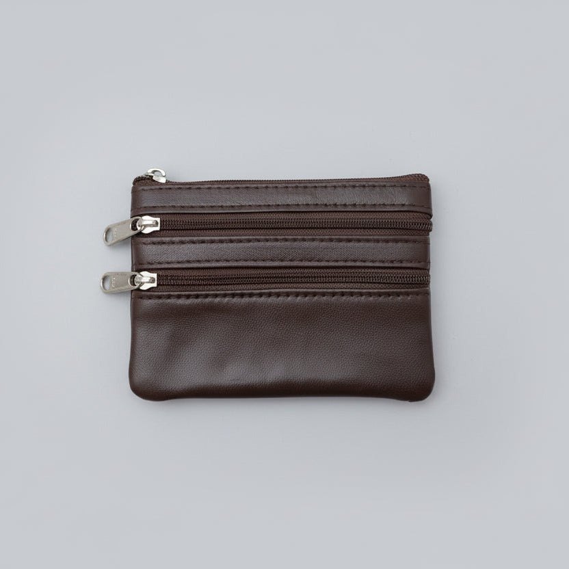 Coin Purse Genuine Leather Organiser Card Holder Pouch Case Wallets Blouse Purse for Women and Girls Pack of one