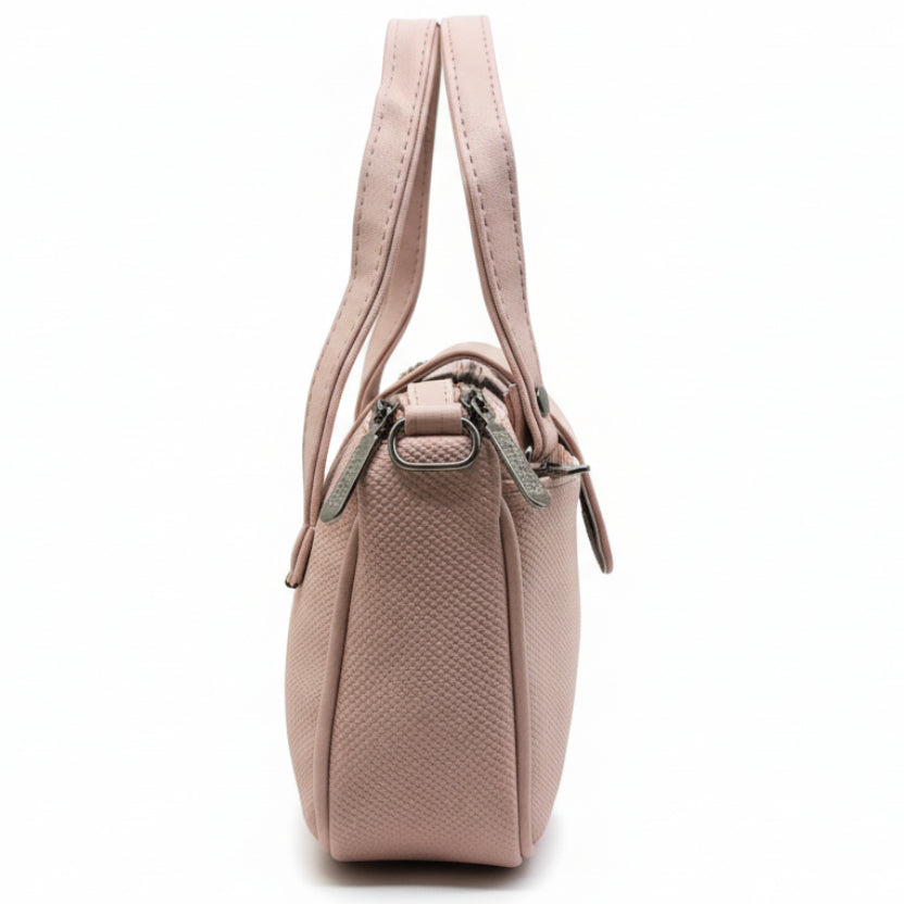 Women Mini Handbag with Sling Strap | Small Stylish Hand Carry Bag | Multi Compartment