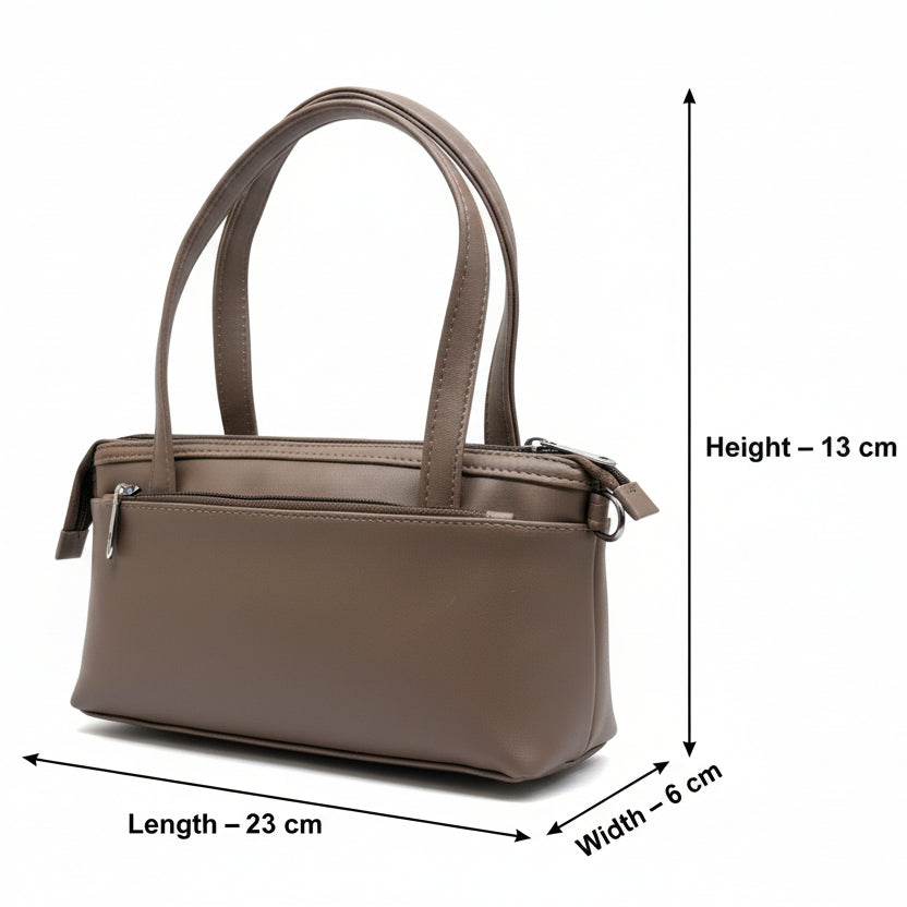 Women Mini Handbag with Sling Strap | Small Stylish Hand Carry Bag | Multi Compartment