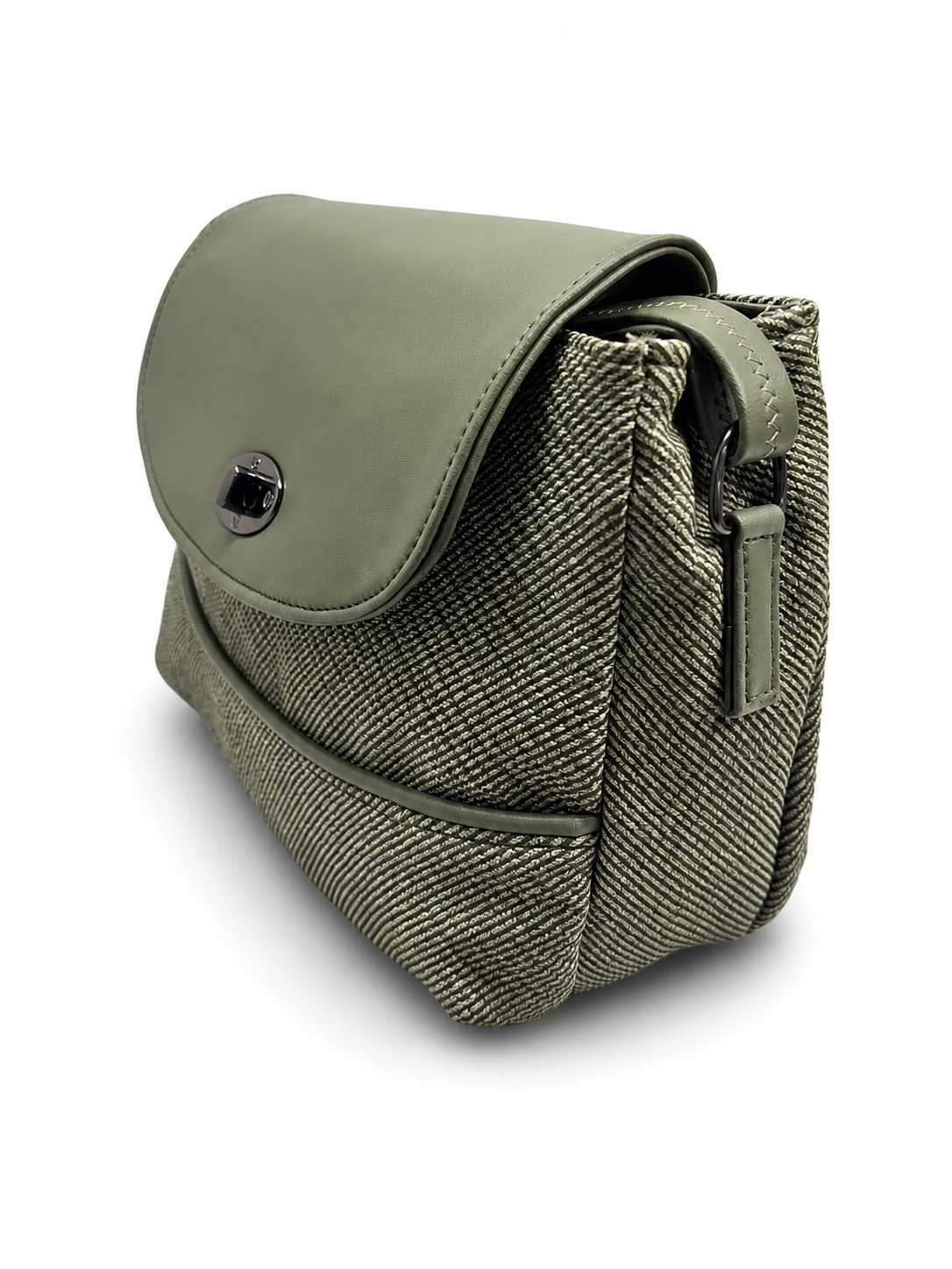 Women’s Stylish Textured Sling Bag | Crossbody Shoulder Bag with Magnetic Flap Closure | Multi-Compartment Everyday Handbag