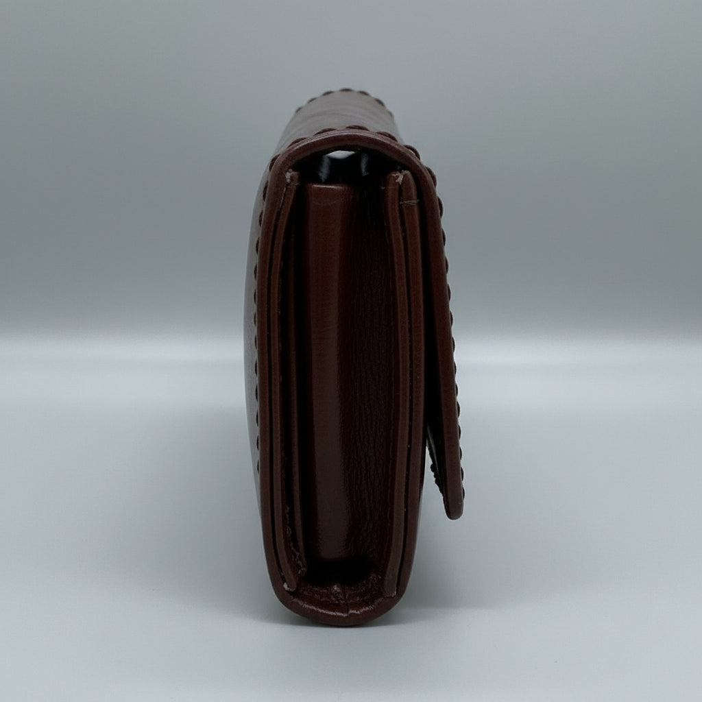 BATUTA HUB Premium Genuine Leather Coin Purse, Brown Compact Card Holder Wallet  Small Handcrafted Money Pouch for Women (Tan)