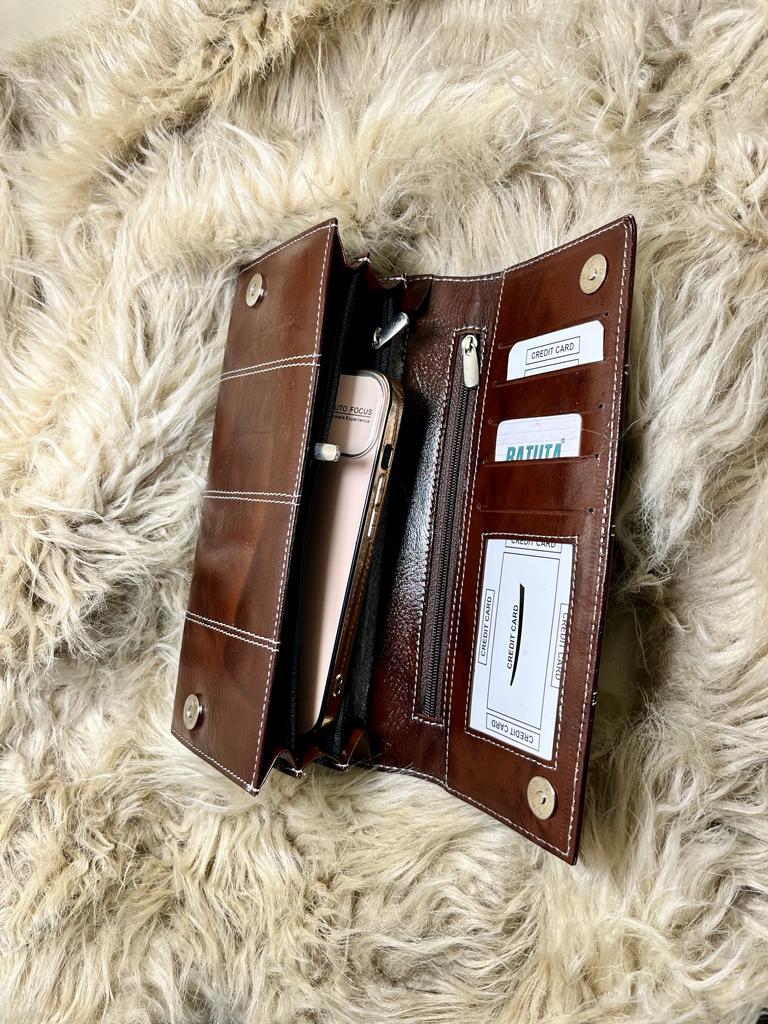 BATUTA - genuine leather purse wallet