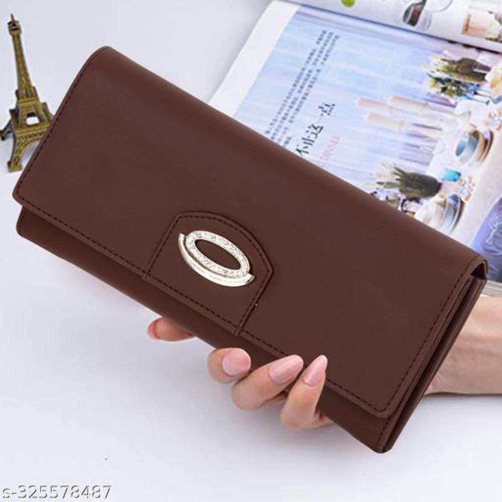 Fancy Hand Clutch For Women With 6 Card Slots & Phone Pockets Black