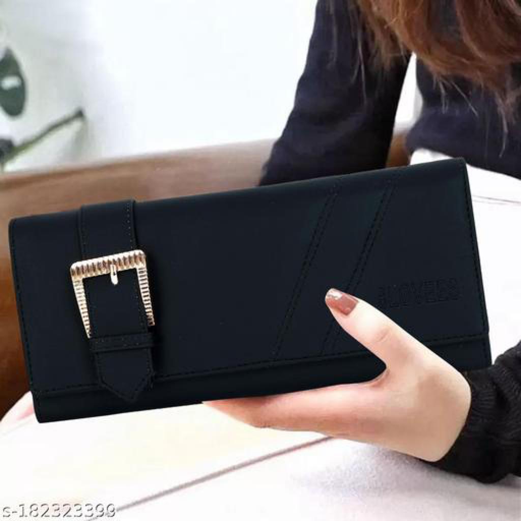 Women Fashionable Hand Purses Wallets Clutches With 6Card Slots And Phone Pocket