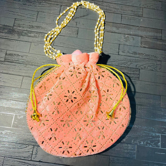 Velvet Potli Bag for Women & Girls | Potlis & Wristlets | Return Gifts | for women | handbag