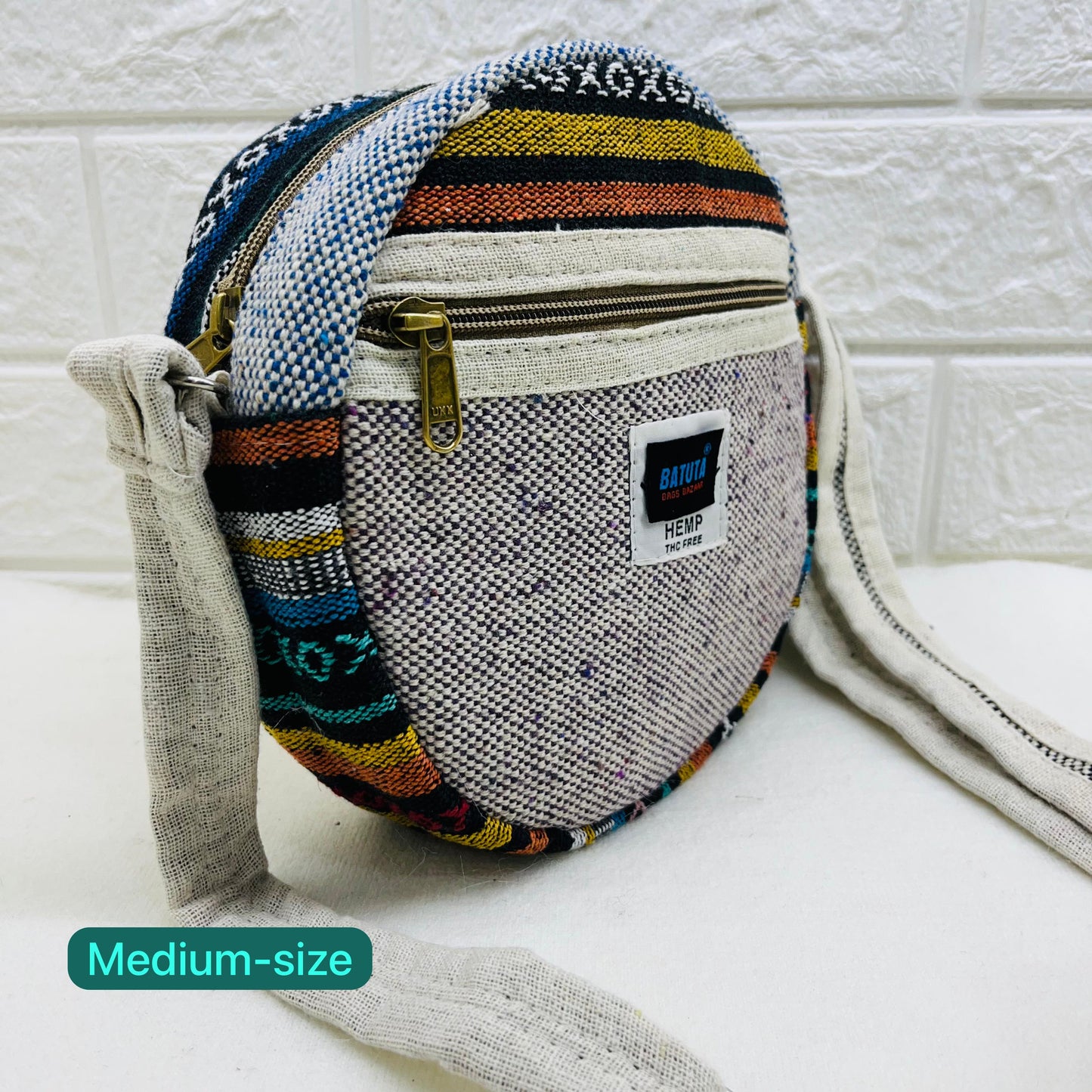 Handcrafted sling purse for women crossbody cell phone purse Thread work)