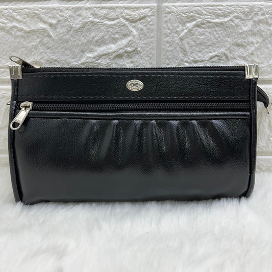 Multiple Pocket  Artificial Leather Clutch for Women