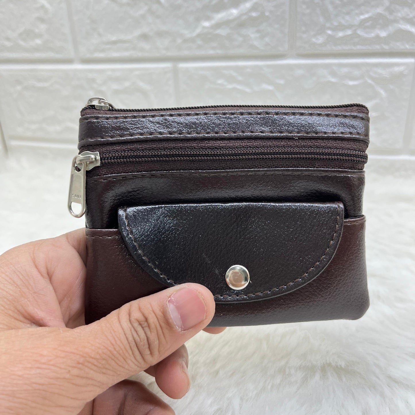 Coin Purse Artificial Leather Organiser Card Holder Pouch Case Wallets Blouse Purse for Women and Girls