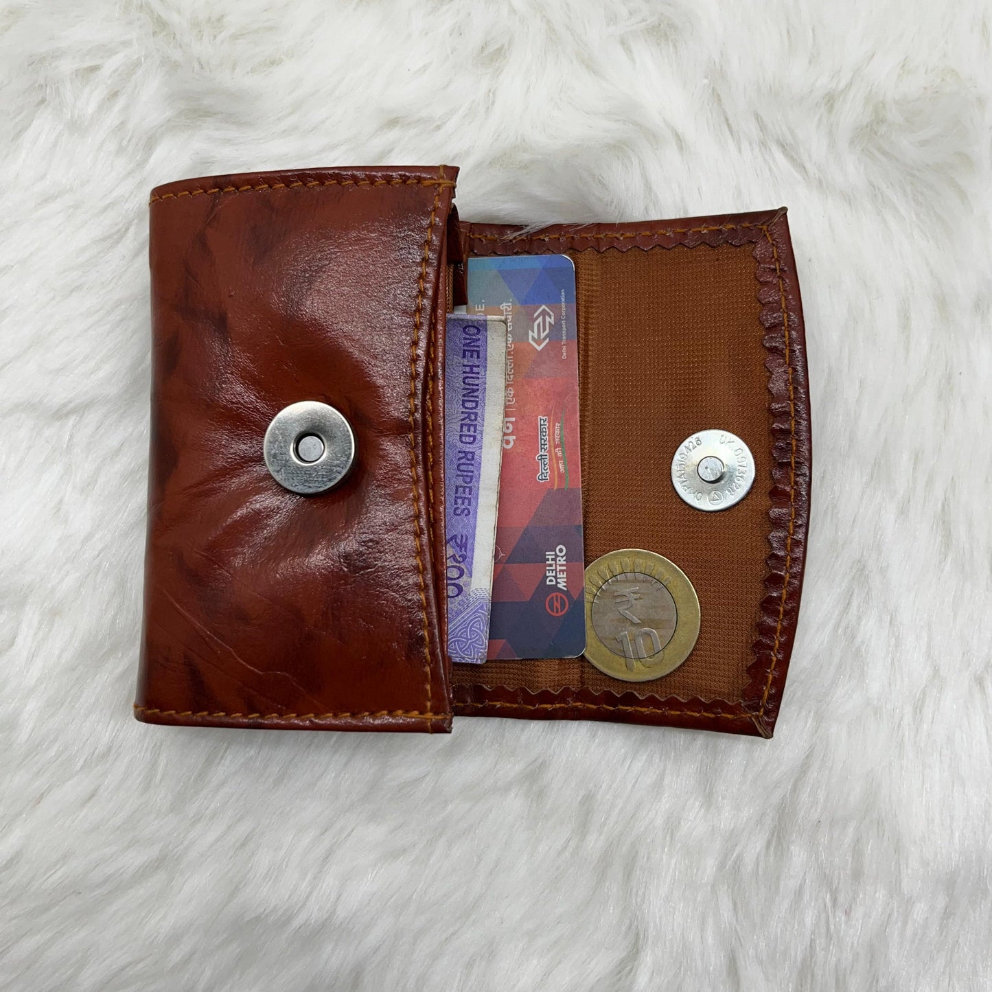 BATUTA Coin Purse Genuine Leather Money Organiser Card Holder Pouch Case Wallets Blouse Purse for Women and Girls