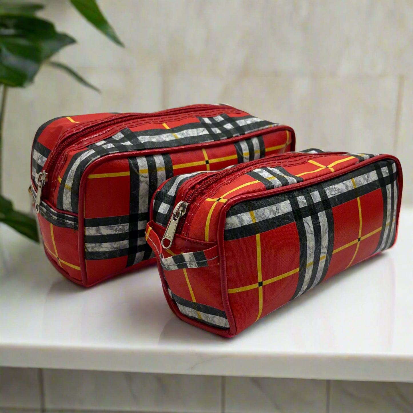 Women Makeup Bag, Cosmetic Storage Boxes, Jewelry Organizer, Toiletry Pouch Travel Toiletry Kit .