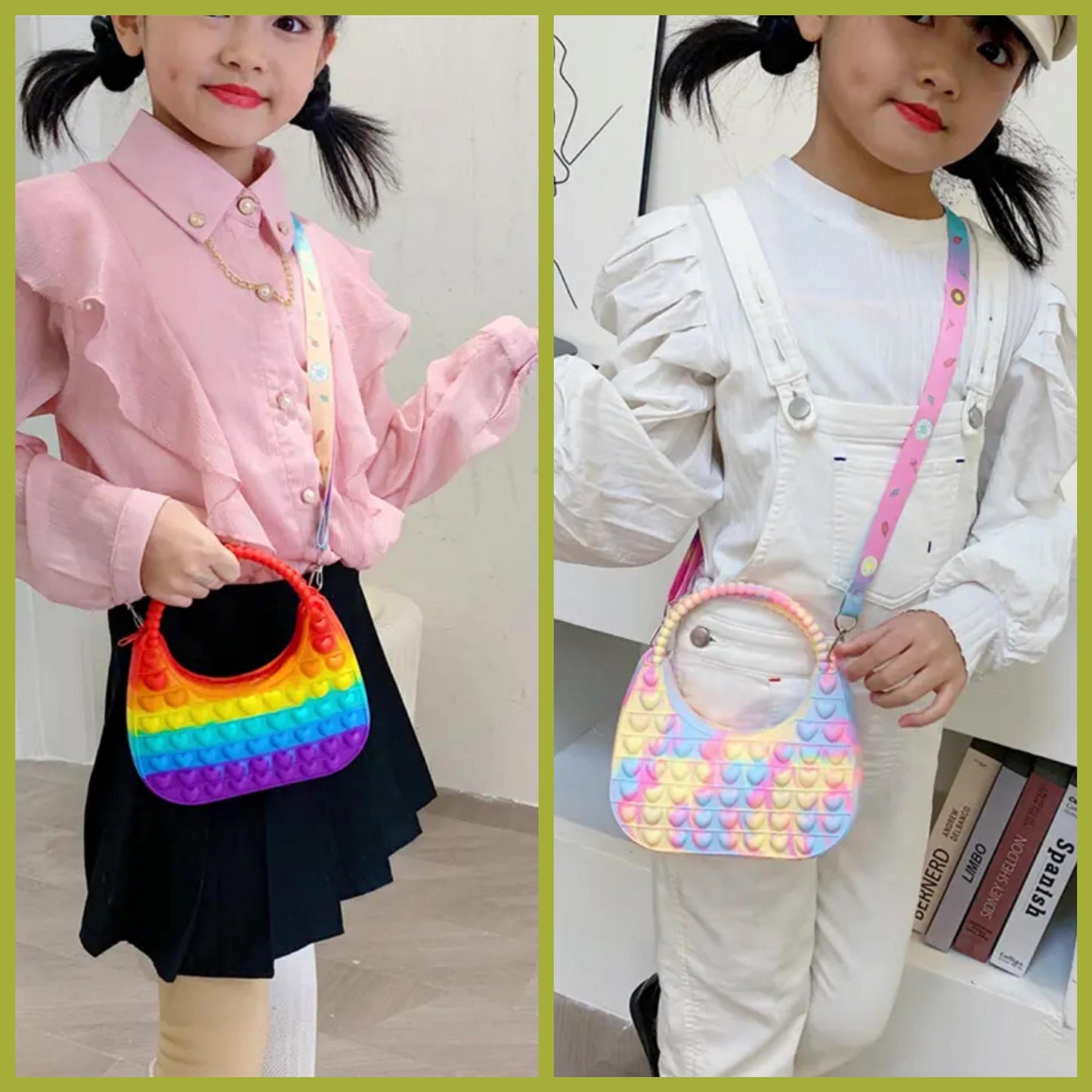 Mini Sling Bag for Baby Girls and Kids Stylish Sling Bag Pouch Design Bag