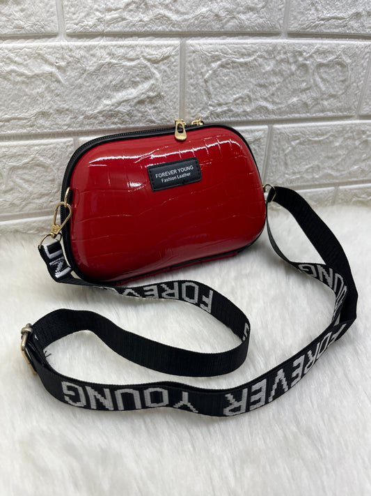 Sling Box Bag for Women with Detacheable Shoulder Strap and Convertible into Cosmetic Box BagSling Box Bag for Women with Detacheable Shoulder Strap and Convertible into Cosmetic Box Bag