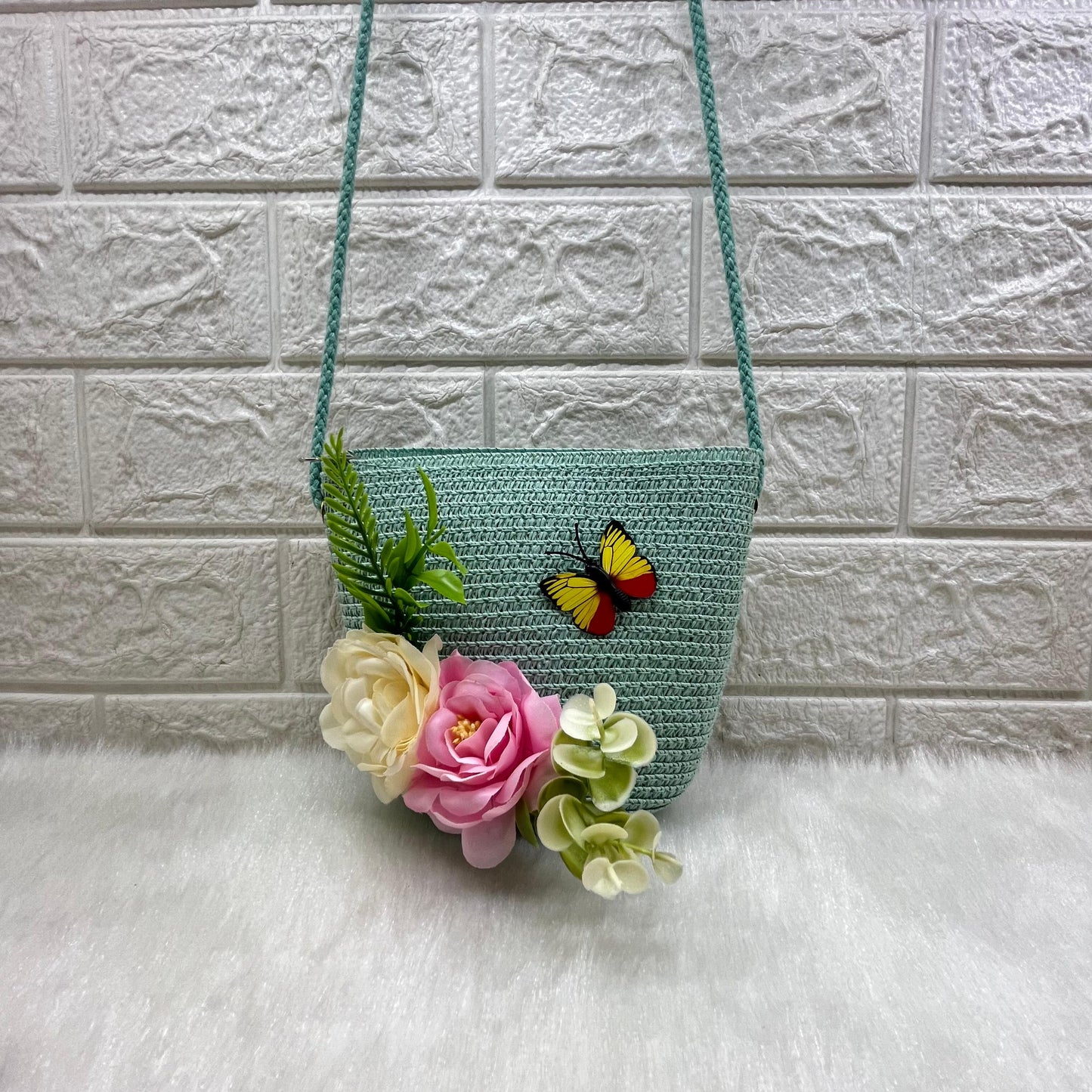 Sling Bag for Girls Stylish Cross body  flowers  Design Bag