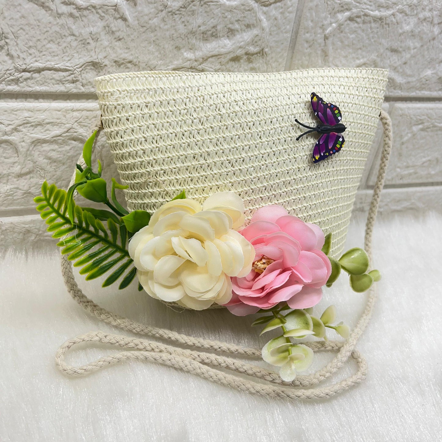 Sling Bag for Girls Stylish Cross body  flowers  Design Bag