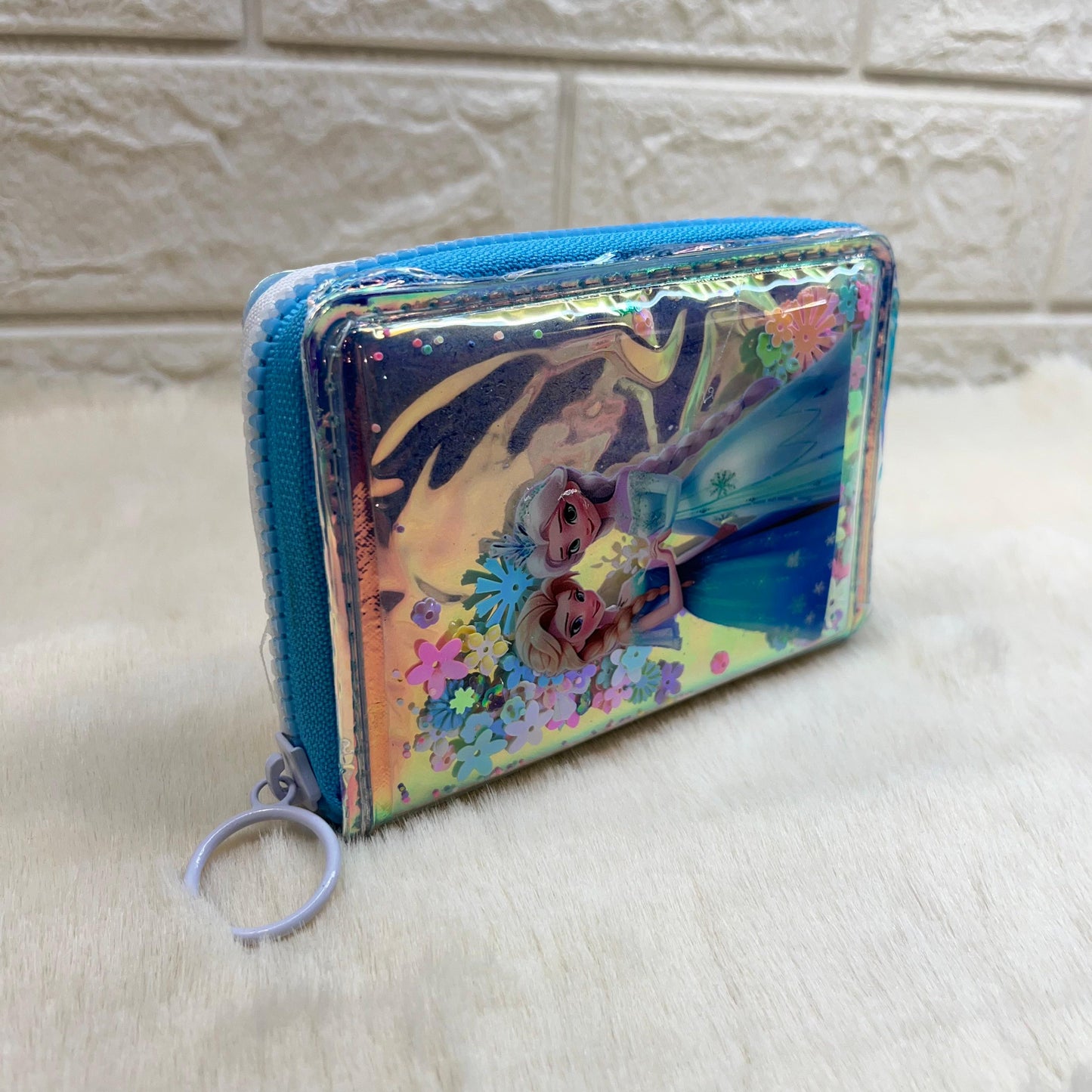 Small Women's Wallets | Credit Card Holder | Coin Purse Zipper 3-D Small Girls Wallet