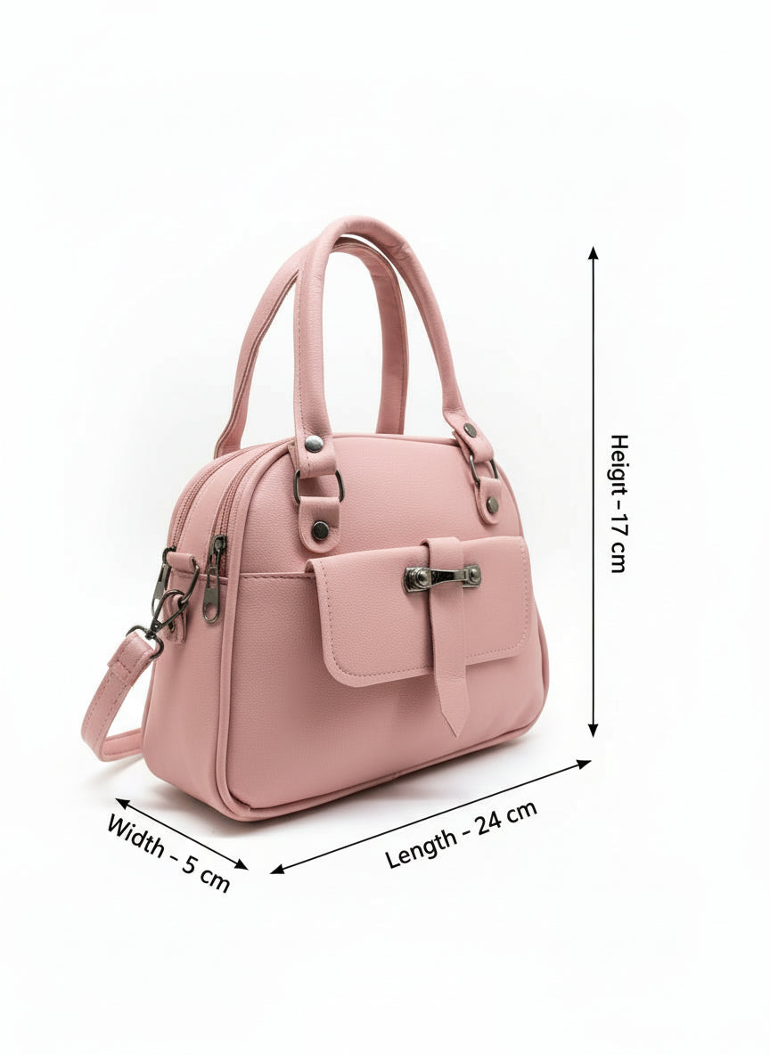 BATUTA - Women's Girls Quilted Cross Body Sling Bag with Height Adjustable Belt