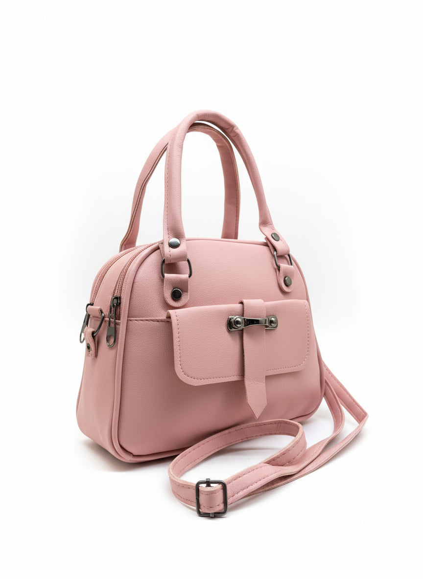 BATUTA - Women's Girls Quilted Cross Body Sling Bag with Height Adjustable Belt