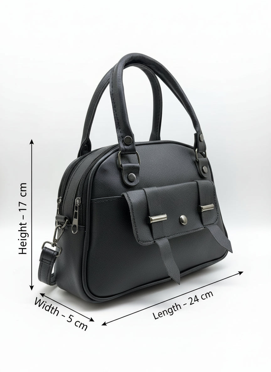 BATUTA - Women's Girls Quilted Cross Body Sling Bag with Height Adjustable Belt