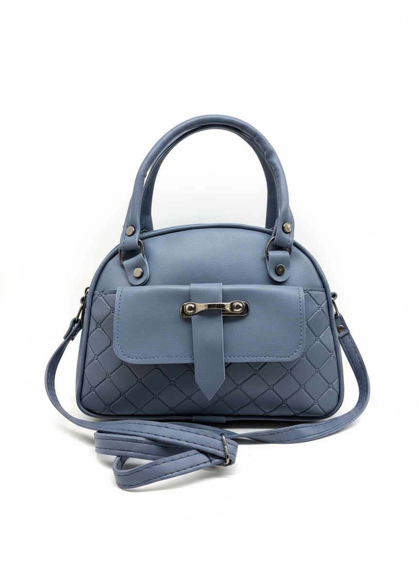 BATUTA - Women's Girls Quilted Cross Body Sling Bag with Height Adjustable Belt