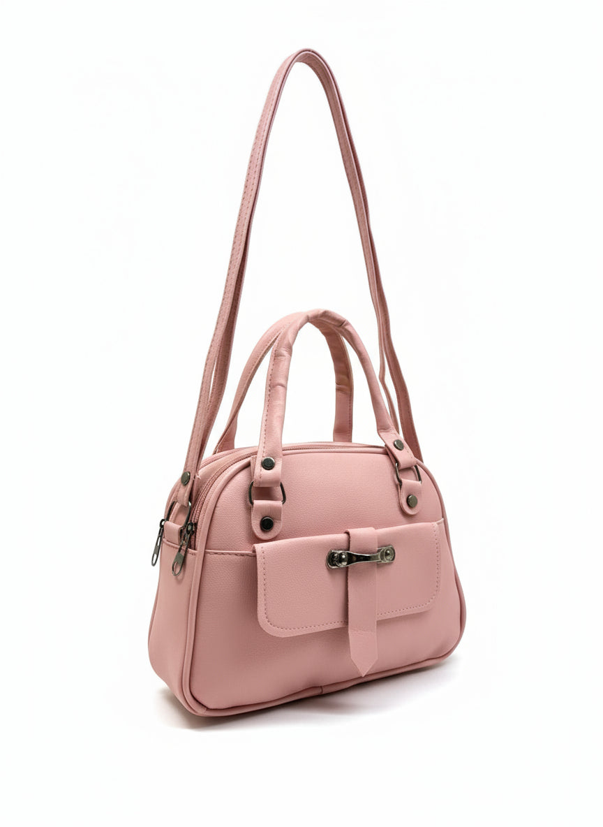 BATUTA - Women's Girls Quilted Cross Body Sling Bag with Height Adjustable Belt