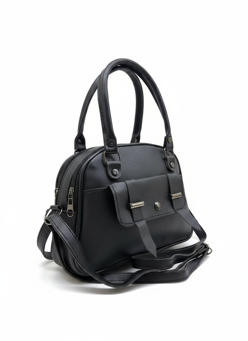 BATUTA - Women's Girls Quilted Cross Body Sling Bag with Height Adjustable Belt