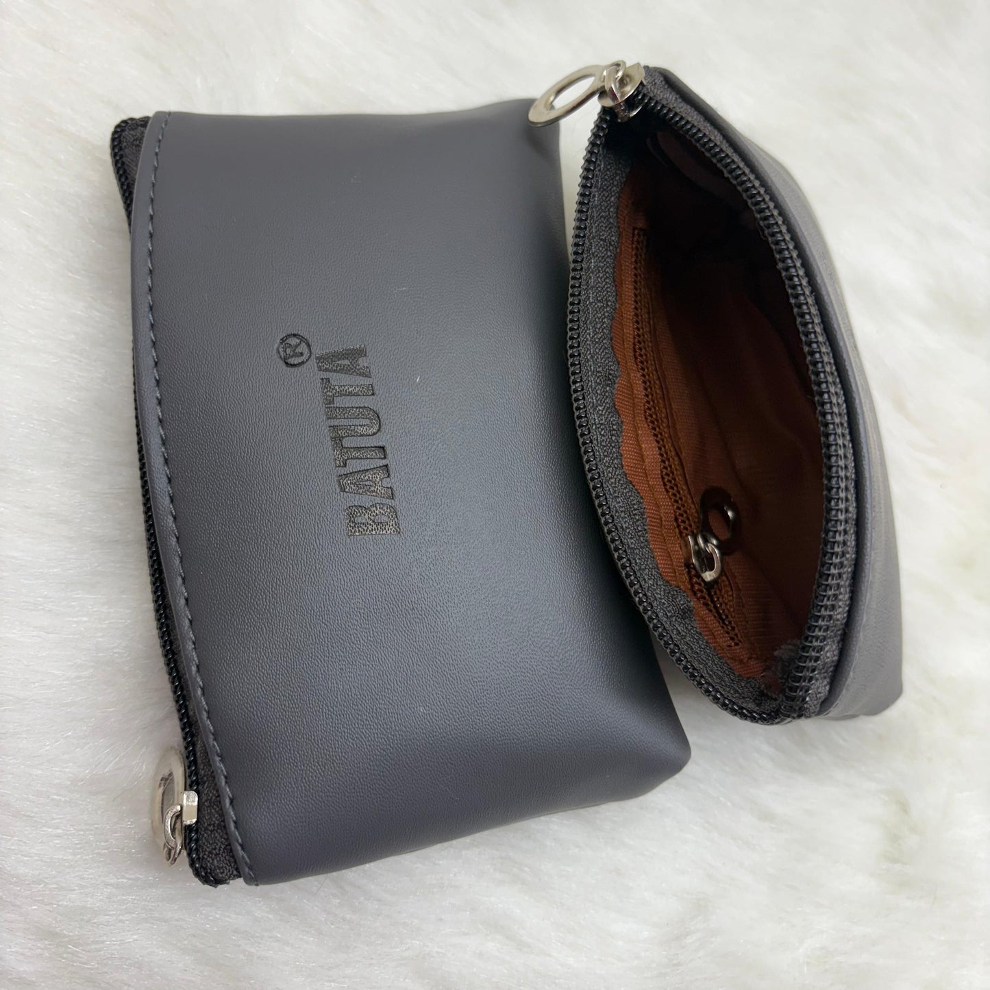 BATUTA Cute Small Mini Wallet Holder Zip Coin Purse