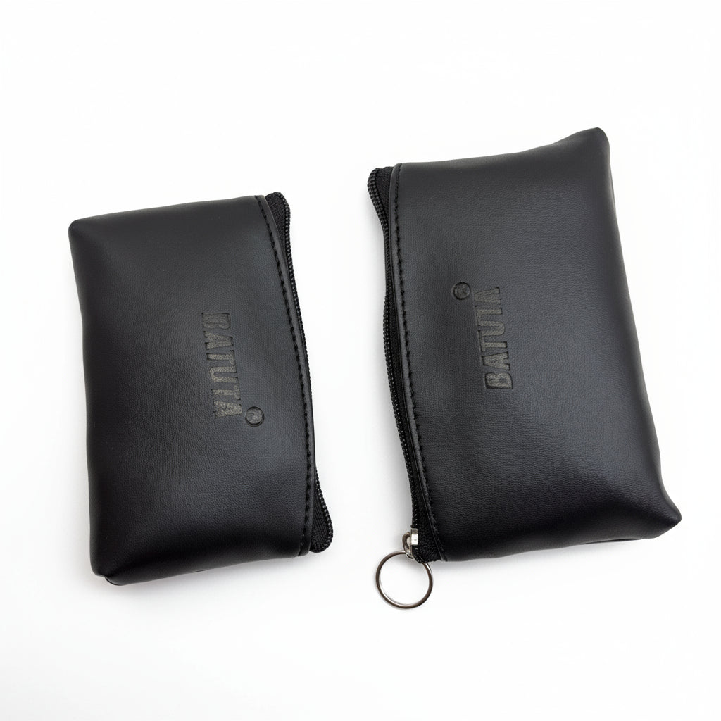 BATUTA Cute Small Mini Wallet Holder Zip Coin Purse