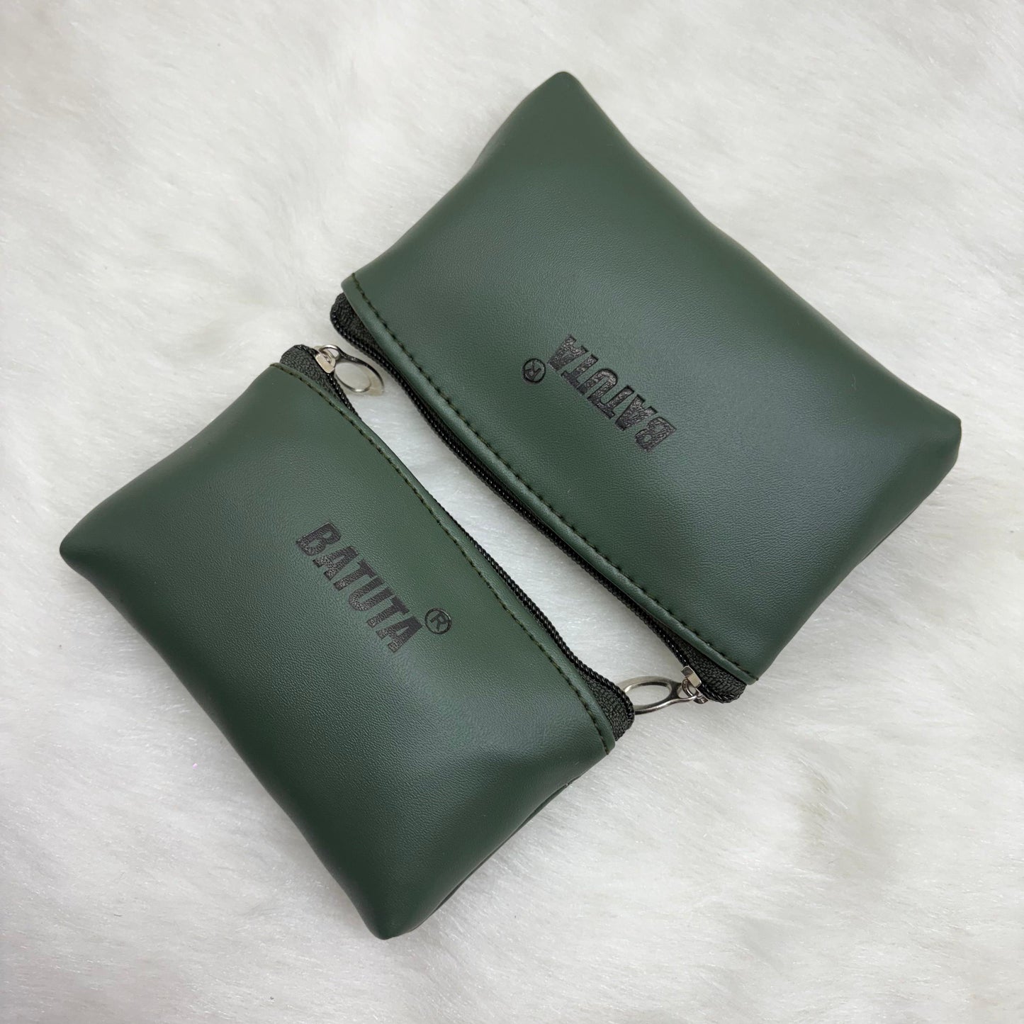 BATUTA Cute Small Mini Wallet Holder Zip Coin Purse