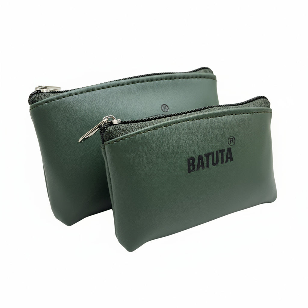 BATUTA Cute Small Mini Wallet Holder Zip Coin Purse