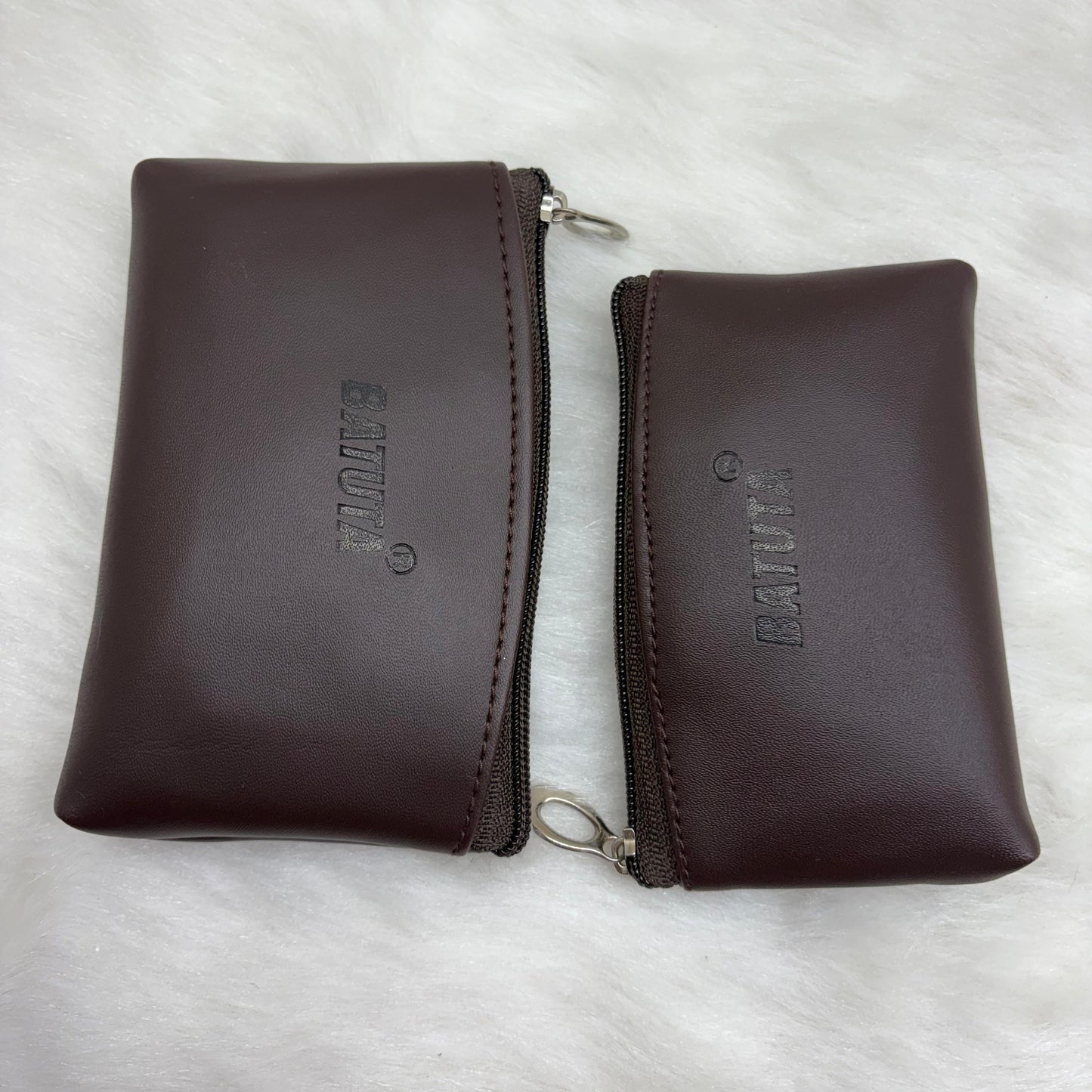 BATUTA Cute Small Mini Wallet Holder Zip Coin Purse