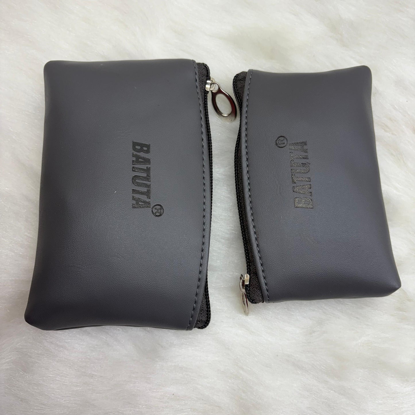 BATUTA Cute Small Mini Wallet Holder Zip Coin Purse