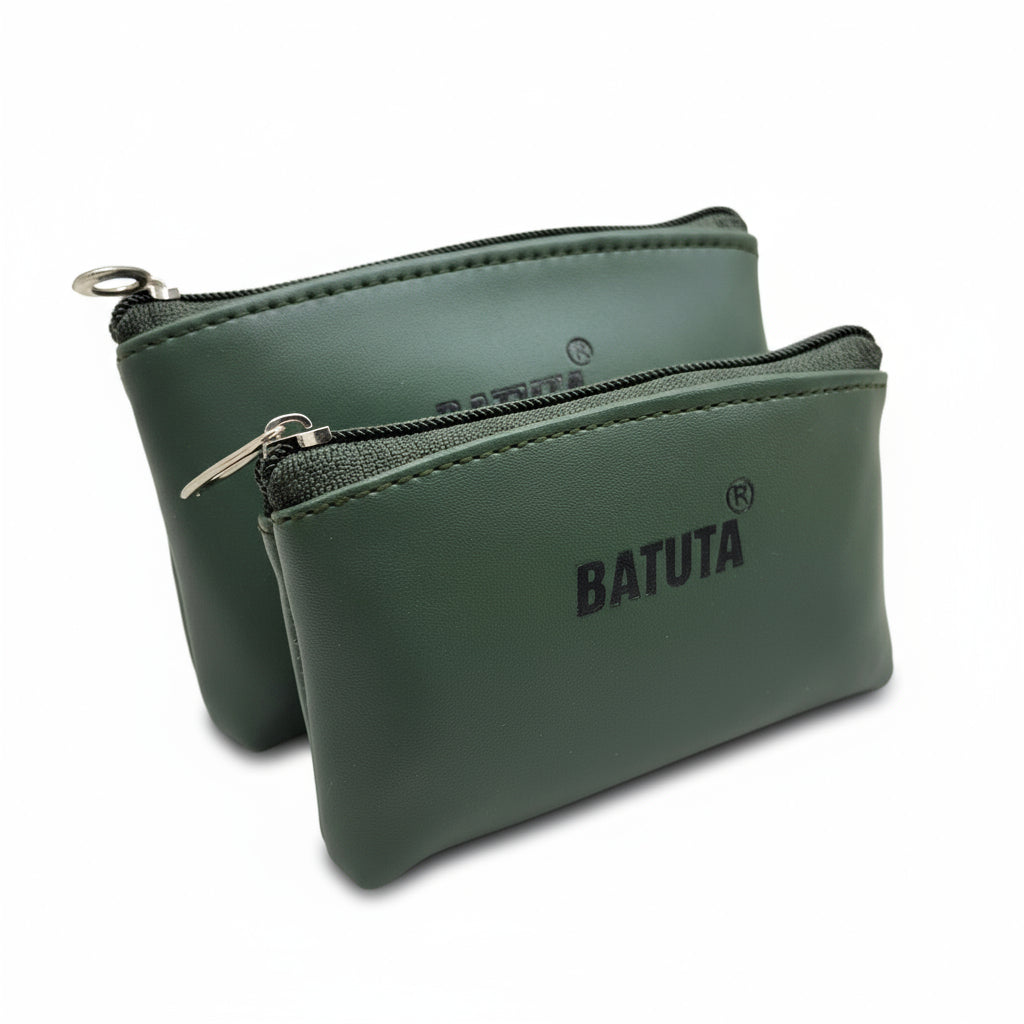 BATUTA Cute Small Mini Wallet Holder Zip Coin Purse