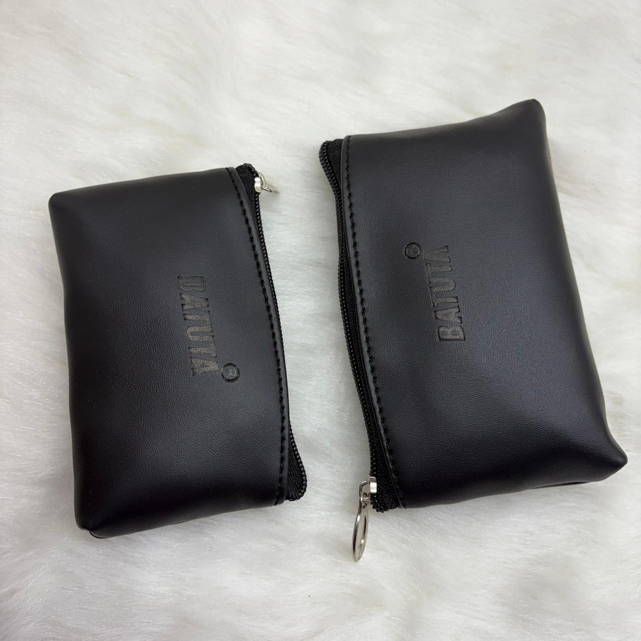 BATUTA Cute Small Mini Wallet Holder Zip Coin Purse