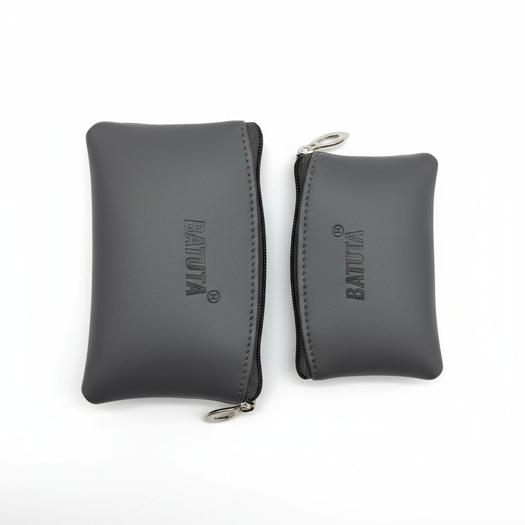 BATUTA Cute Small Mini Wallet Holder Zip Coin Purse