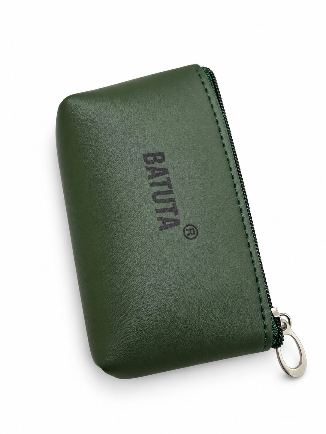BATUTA Premium Compact Zipper Pouch for Men & Women | Mini Coin Purse, Card Holder & Small Utility Pouch | Durable Leather-Look Finish