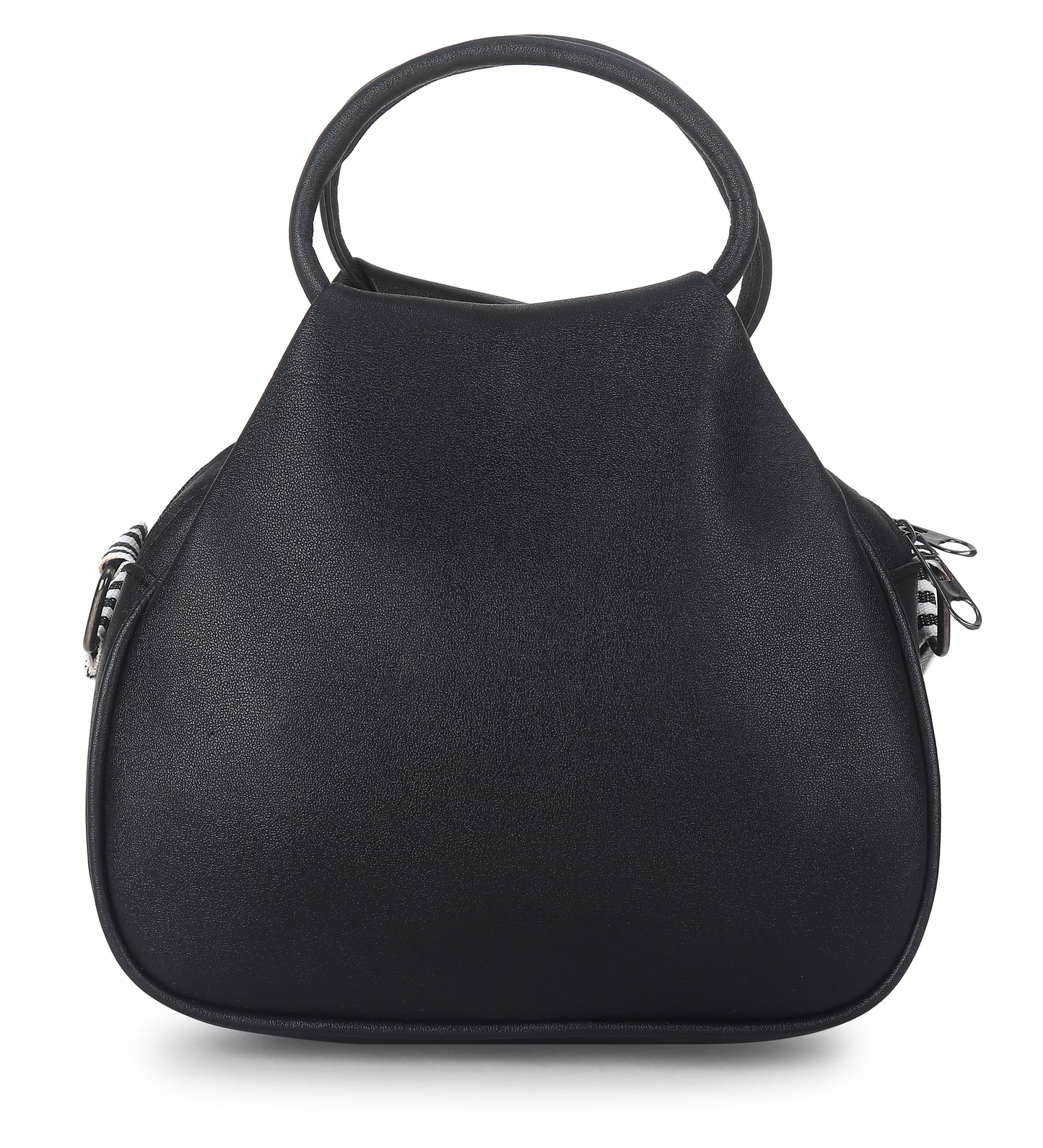 Women's Multi-Zipper Sling Bag, PU Leather Crossbody Purse,