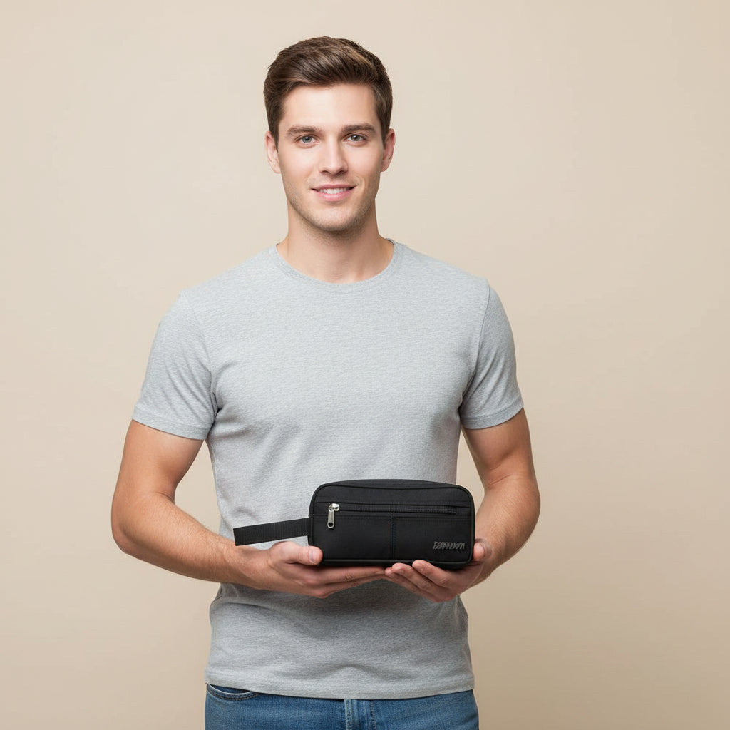 Multipurpose travel makeup kit pouch medicin organizer bag storage pouch Travel Shaving Kit & Bag