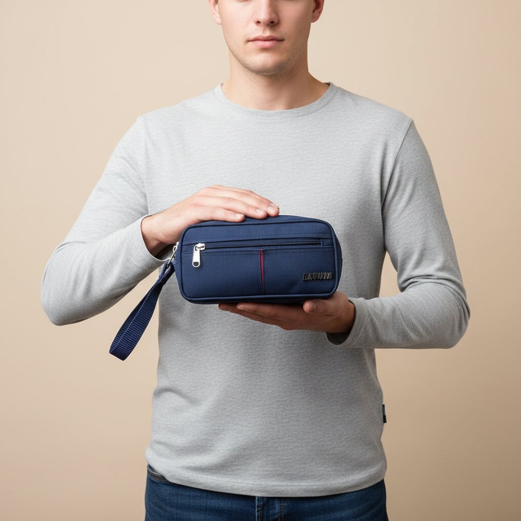 Multipurpose travel makeup kit pouch medicin organizer bag storage pouch Travel Shaving Kit & Bag