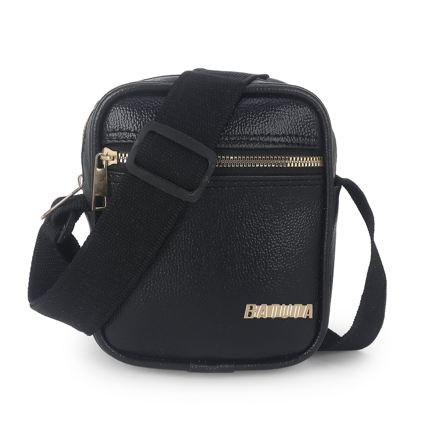 Men's and Women's Genuine Leather Sling Bag | Crossbody Shoulder Bag for Travel & Office | Vegan Leather Bag with Adjustable Strap & Spacious Design