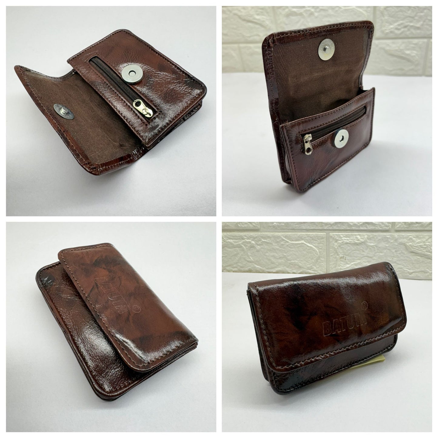 BATUTA Genuine Leather Wallet for Women, Coin Pouch | Credit Card Holder