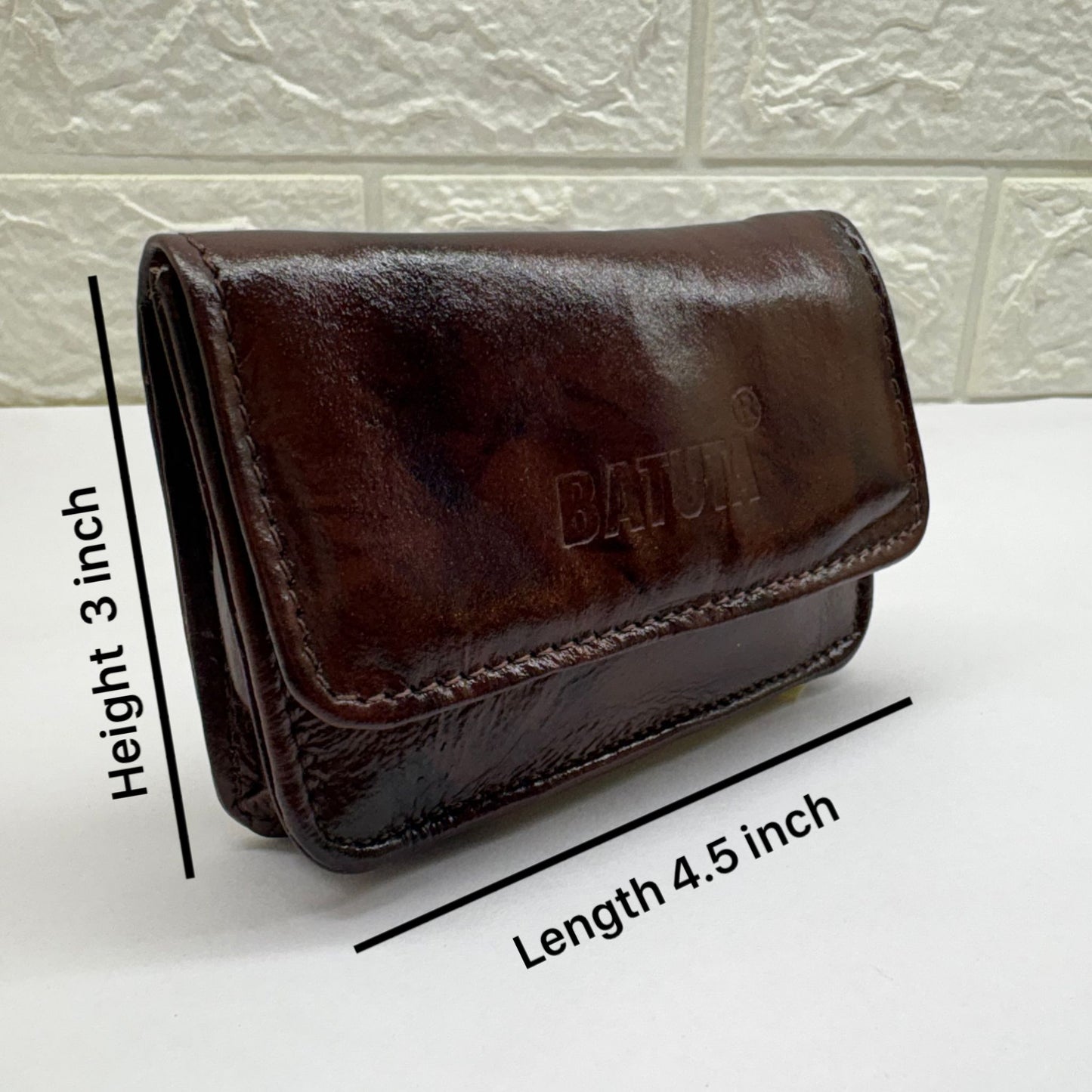 BATUTA Genuine Leather Wallet for Women, Coin Pouch | Credit Card Holder
