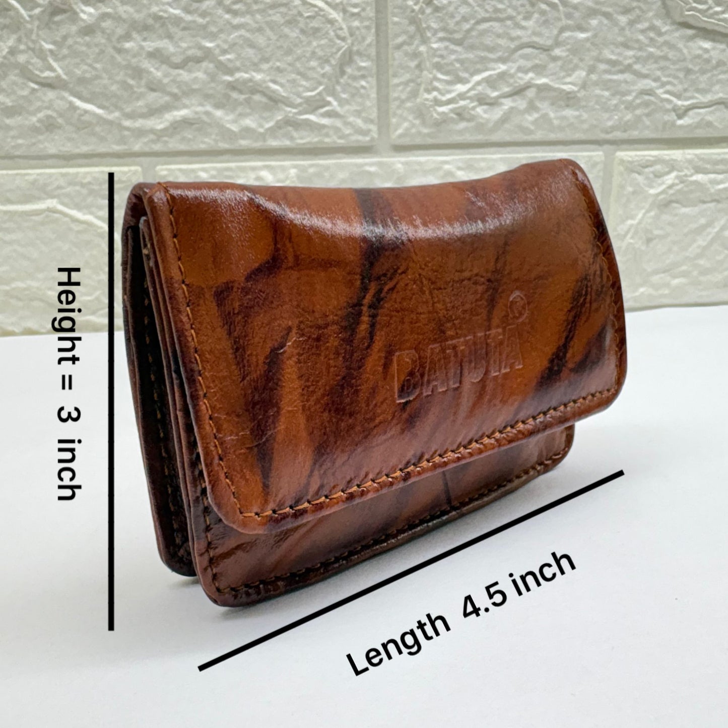 BATUTA Genuine Leather Wallet for Women, Coin Pouch | Credit Card Holder