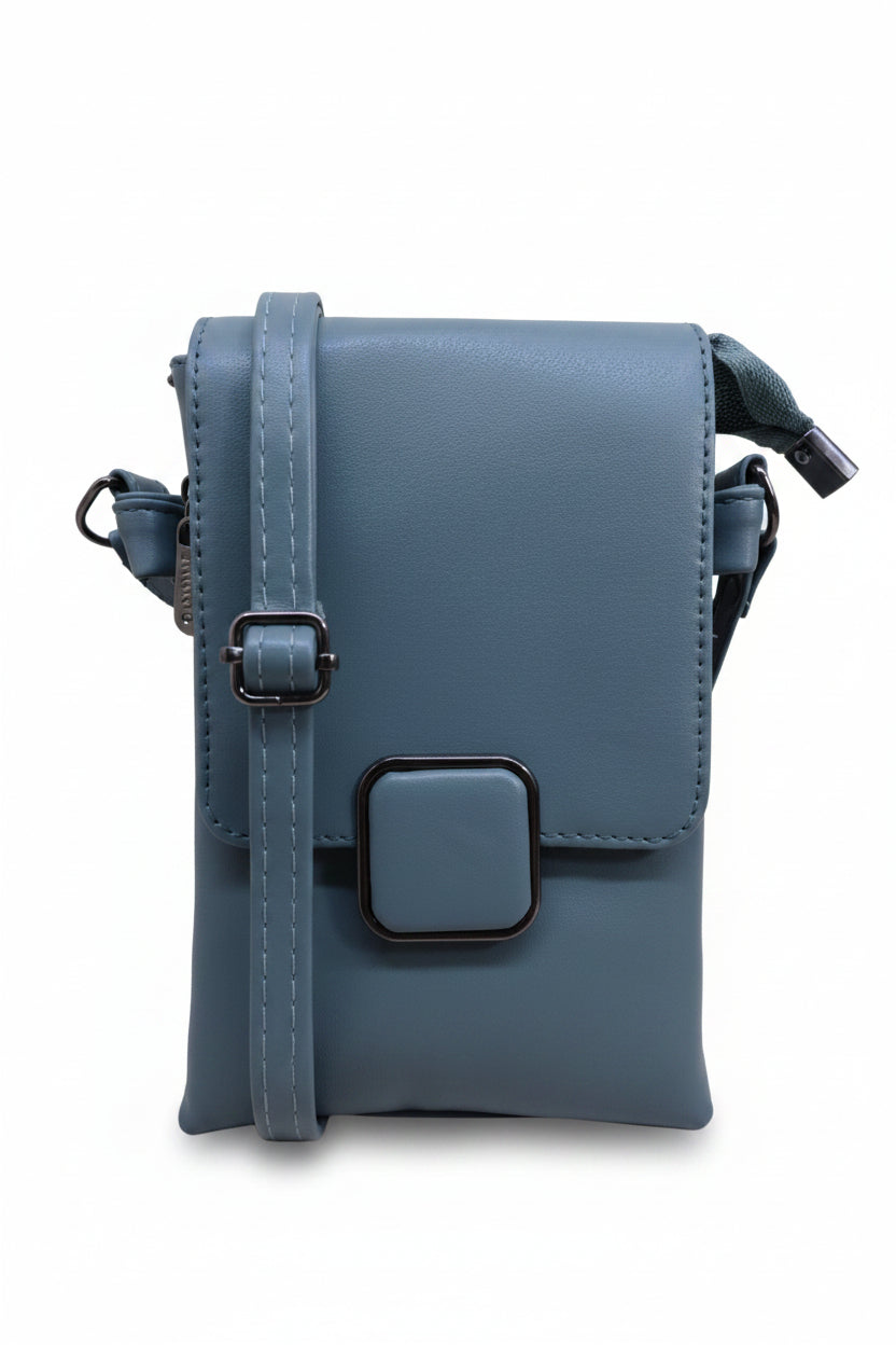Women’s Premium Sling Crossbody Bag with 2 Pockets & 2 Compartments